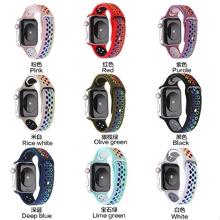 适用apple watch silicone band iwatch 6/3/4/5 se sport strap