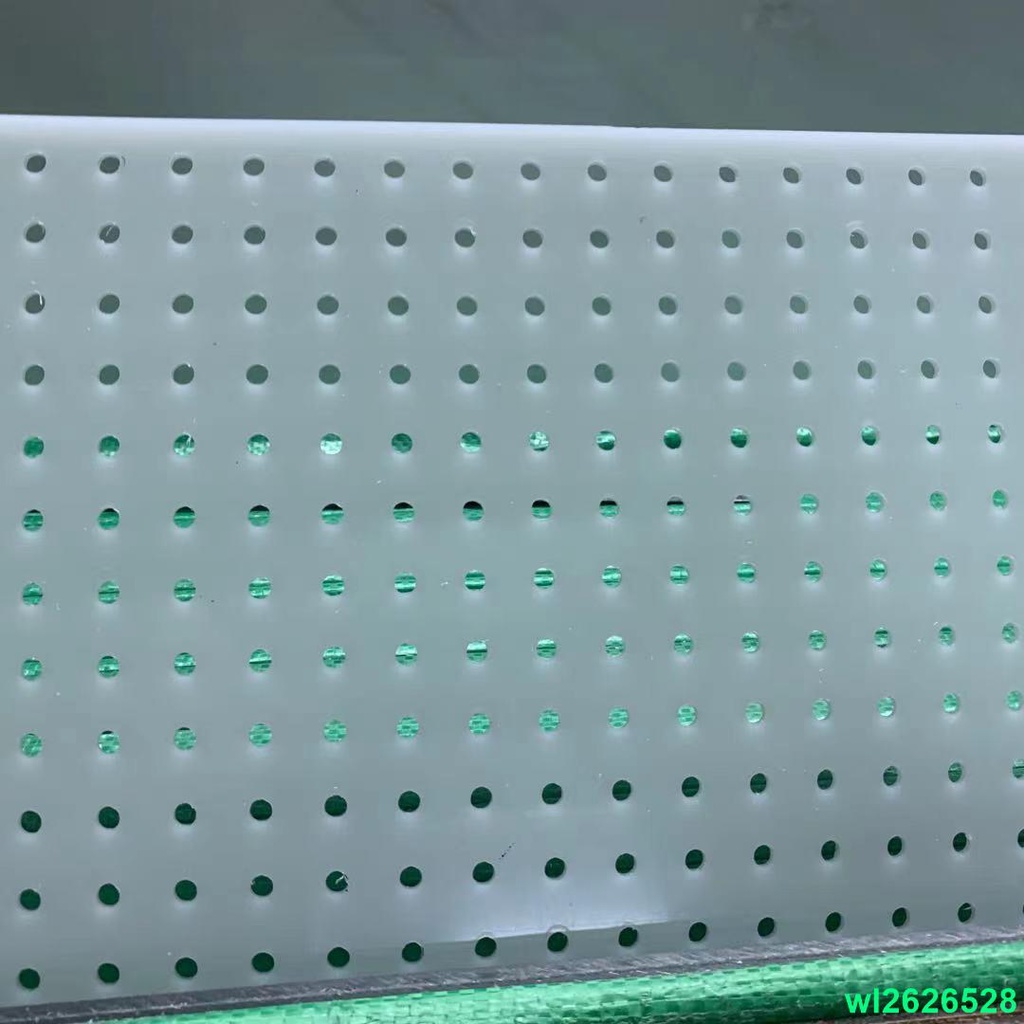 🔥白色PP塑料板防水灰色硬膠板網板隔板PE板尼龍打沖孔墊板加工定制