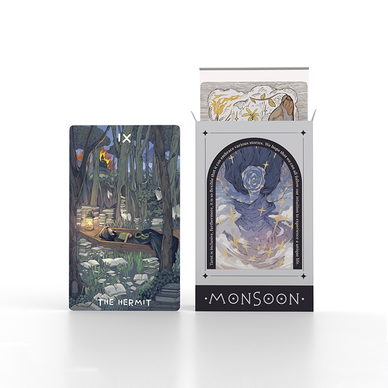 遠方季風塔羅牌迷你版 Monsoon Tarot英文卡牌美少女戰士精品店