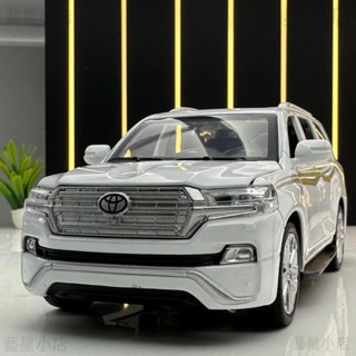 豐田模型車1：32 蘭德酷路澤 TOYOTA LAND CRUISER ORV越野車 合金車 聲光玩具車 回力汽車模型