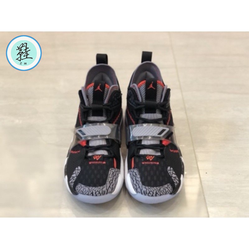 Nike Jordan Why Not Zer0.3黑紅 爆裂紋 籃球鞋CD3002-006
