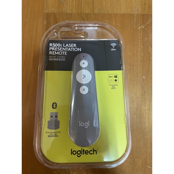 Logitech 羅技 R500s 簡報器 灰色