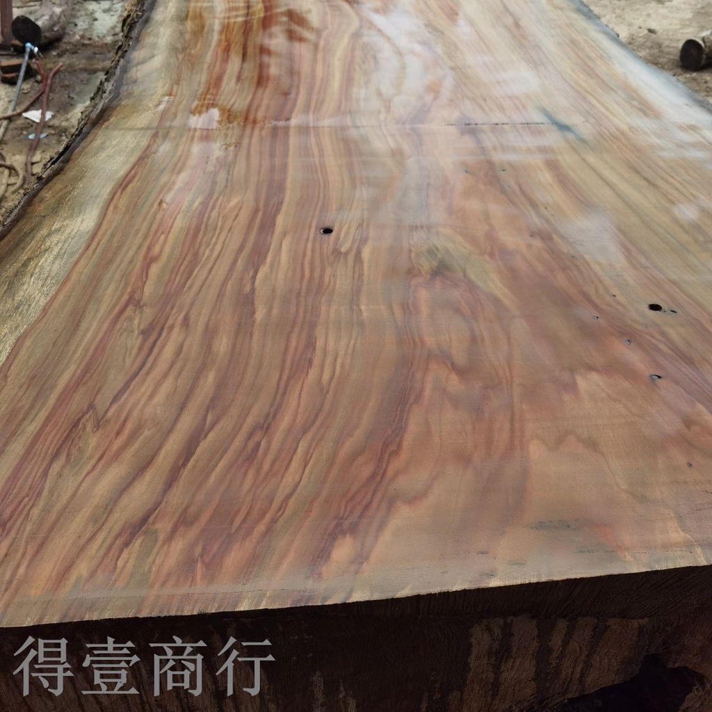 【定制】香樟木實木大板自然邊原木健康高端辦公家俱大板桌