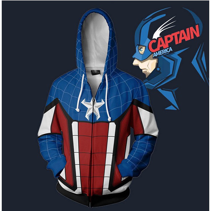新品免運 漫威復仇者 美國隊長 Cosplay 克里斯 休閒外套 Captain America 美國隊長 英雄內戰