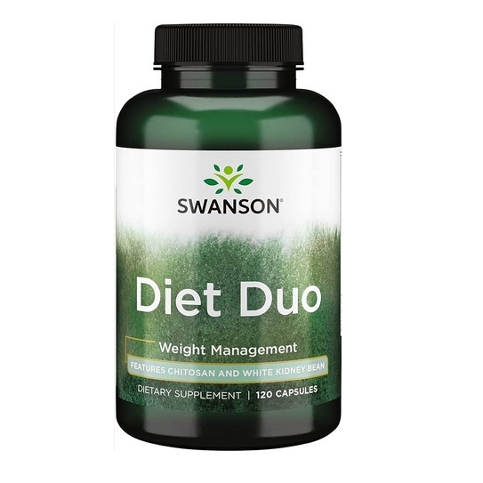 【Swanson】免運 Diet Duo 專利型甲殼素 白腎豆菁華 Phase-2 120顆
