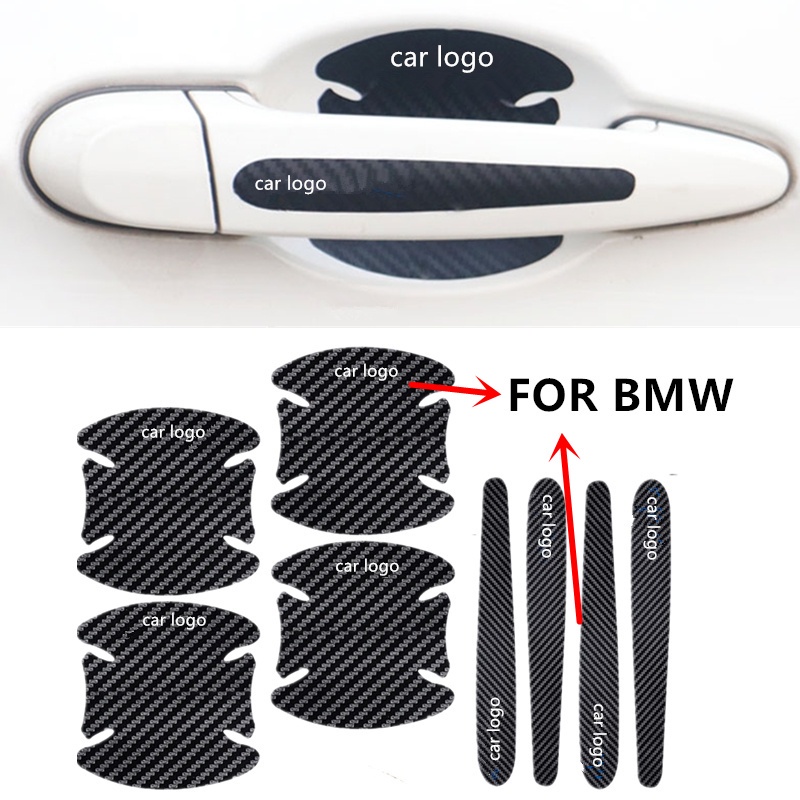 ✨寶馬碳纖維門碗貼 BMW拉手保護貼紙 手柄保護貼 寶馬貼紙 E46 F30 E60 F10 E90 F30 G20