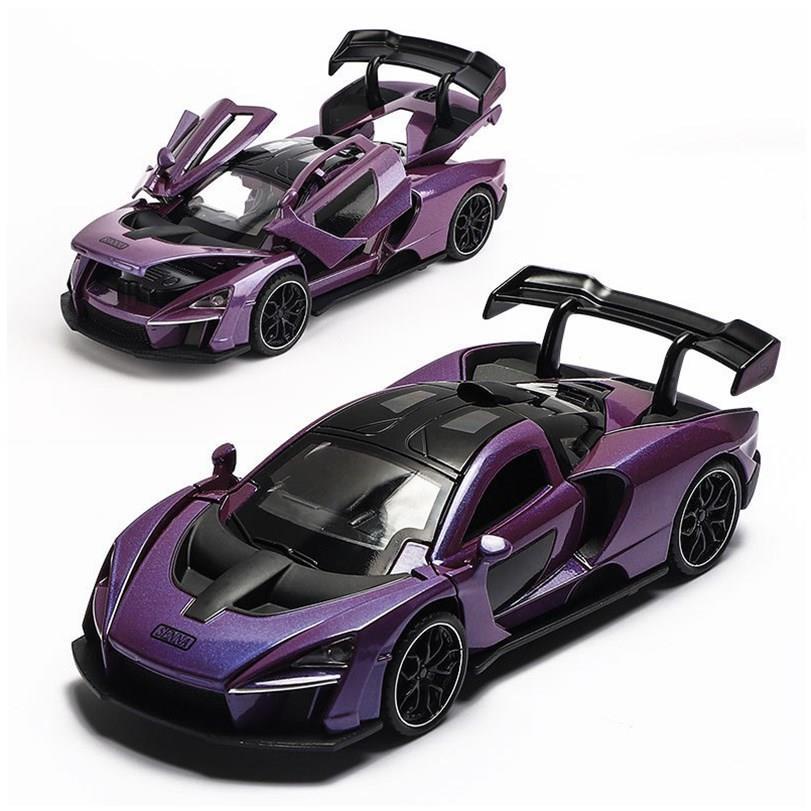 1/32 Die Cast McLaren Senna Sports Car Model Toy Alloy Simu