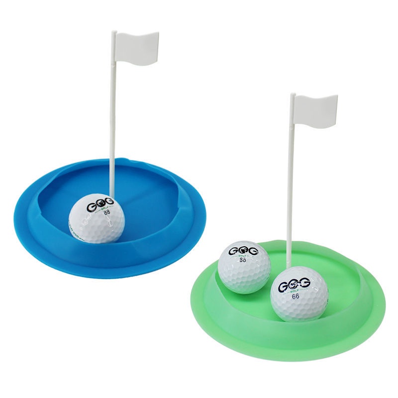 【高爾夫】特價正品高爾夫球練習用品軟膠帶旗推杆洞盤果嶺旗標高爾夫洞杯 高爾夫周邊配件 訓練用品