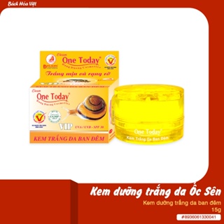 Kem Trắng Da Ốc Sên ONE TODAY VIP- 越南面霜