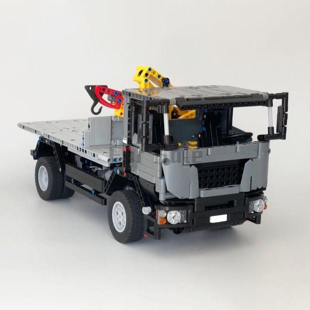 工程車積木 MOC-76173 全地形4×4工程遙控電動卡車 兼容樂高 拼裝積木 送平板