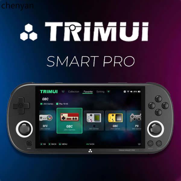 trimui smart pro開源掌上游戲機新款高清大屏psp橫屏掌機復古gba