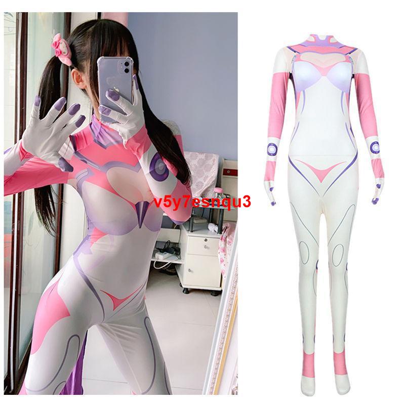 #公司新品&amp;限時甩賣#音戰士 EVA 明日香Cosplay連體緊身衣動漫套裝女款 明日香 COS服