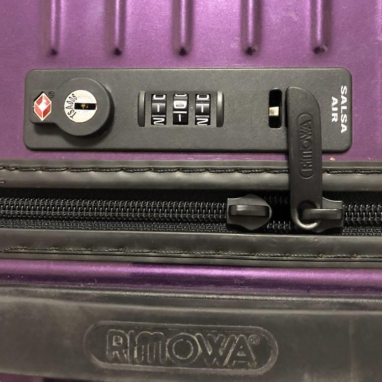 （拍照匹配型號）適用日默瓦salsa air鎖rimowa拉桿箱拉鍊配件行李箱內部襯布拉頭