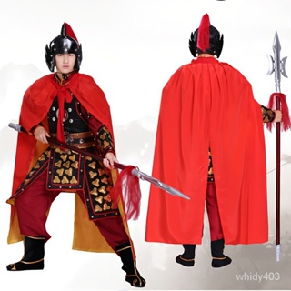 滿江紅將軍古裝盔甲全套古裝影視服裝趙雲衣服套裝古代戰袍鎧甲