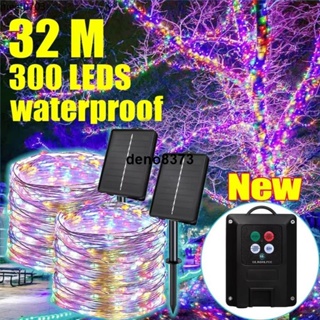 [升級版]300s戶外太陽能Led燈串32M22M12MGarlandFestoonLed燈