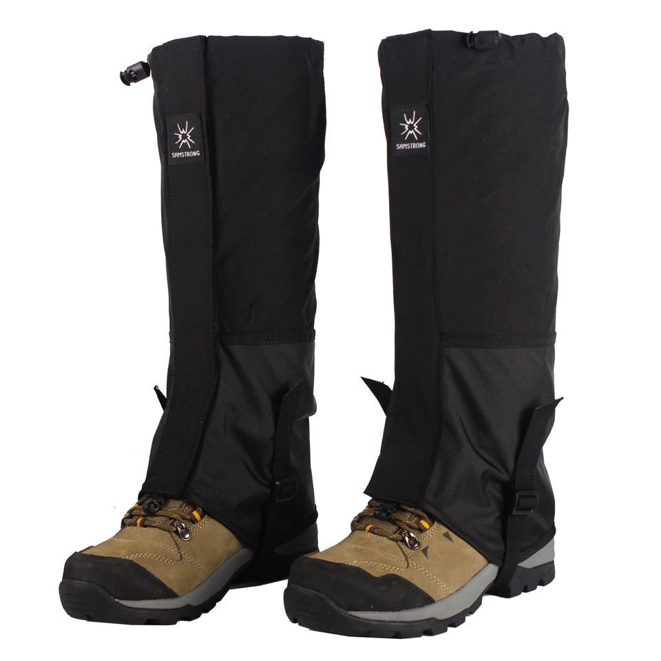 【限時優惠💥】雪套戶外登山徒步沙漠防沙鞋套男款兒童滑雪裝備防水護腿腳套女 VPBL