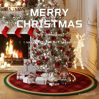 🔥蝦皮代開發票🔥 聖誕樹裙聖誕樹底座地墊圍裙聖誕節佈置墊裙毯子喜慶地毯裝飾品