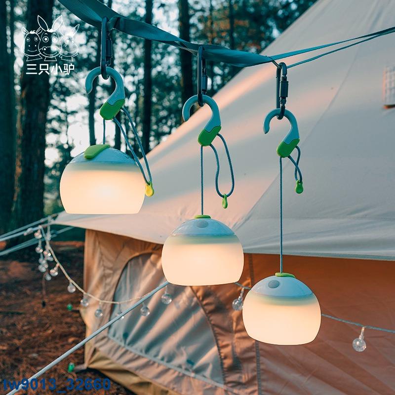 露營燈 燈籠花 LED帳篷燈 充電燈 營地燈 照明燈 應急燈 氣氛燈 氛圍燈 提燈 球燈 戶外蘋果燈