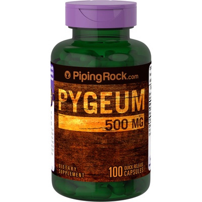 【Piping Rock】免運 超高效非洲刺李 PYGEUM 超高單位植物醇 500mg 100顆