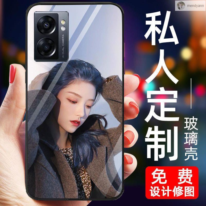 iPhone玻璃防摔手機殼 定制手機殼任意機型OPPO玻璃殼蘋果矽膠華為小米vivo防摔情侶榮耀i10 12 xr