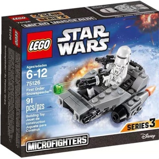 LEGO樂高 積木 全新正品現貨 星球大戰系列 75126雪地飛車玩具