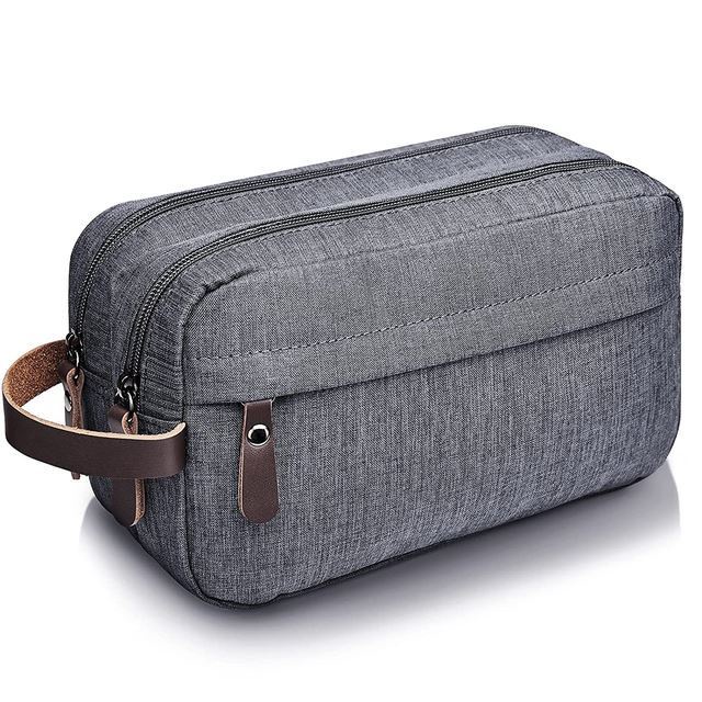Toiletry Bag for Men Small Nylon Dopp Kit Lightweight Travel