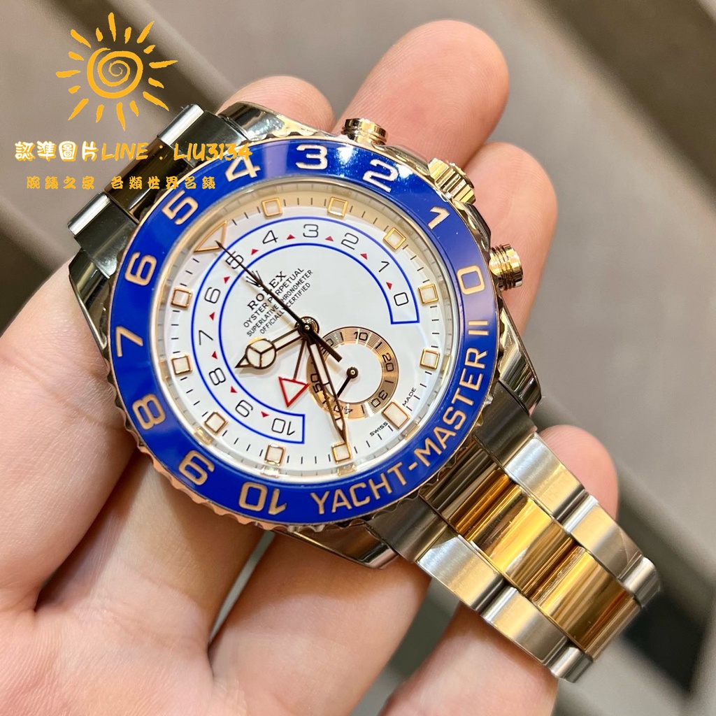 Rolex 勞力士116681 玫瑰金半金大遊艇 2019 9成5新 44mm