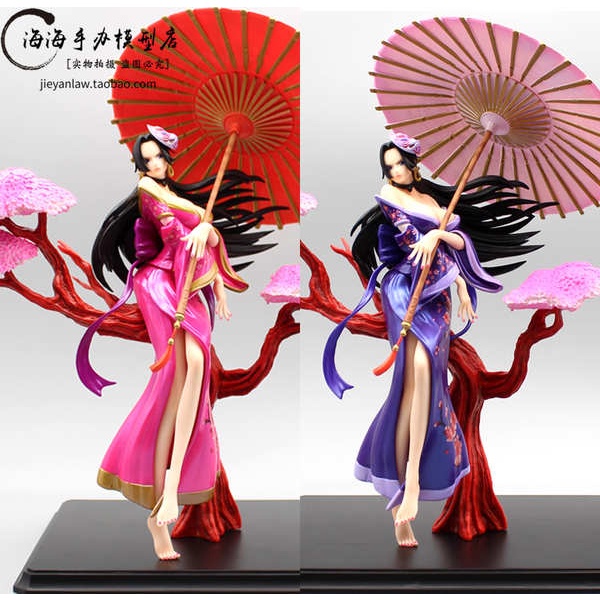 海賊王GK天獅歌舞伎女帝和之國和服蛇姬漢庫克七武海手辦雕像模型
