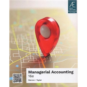 &lt;麗文校園購&gt;Managerial Accounting 16/E Warren 9789815059489