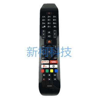 ㊣【可直接使用】適用日立 LED 4KTV液晶電視機遙控器RC43141 Netflix YouTube 家用36112