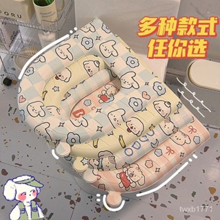 💕優選好物 熱銷中💕EVA馬桶墊 可愛四季通用防水加厚傢用坐便器套圈 可擦手提馬桶坐墊