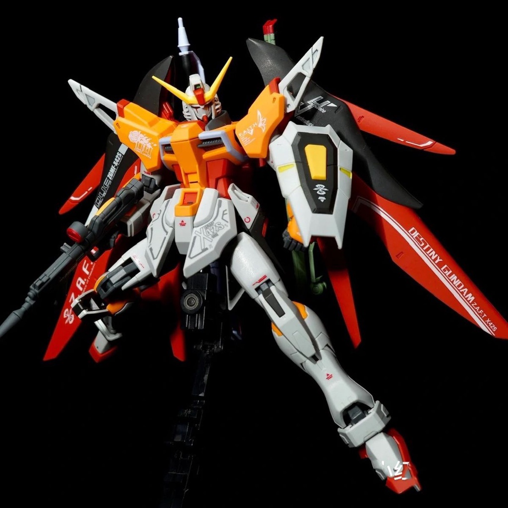 新品高高模型HG1/144新生命運 彩透命運海涅特效光翼拼裝模型玩具