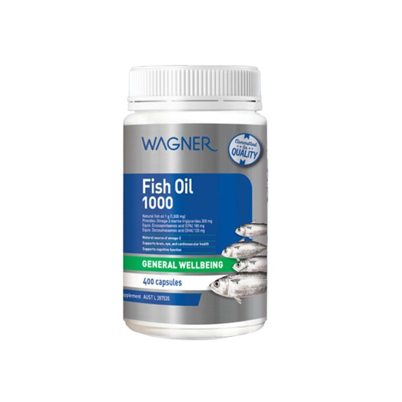 澳洲 Wagner 深海魚油 歐米伽3 dha大人400粒omega3
