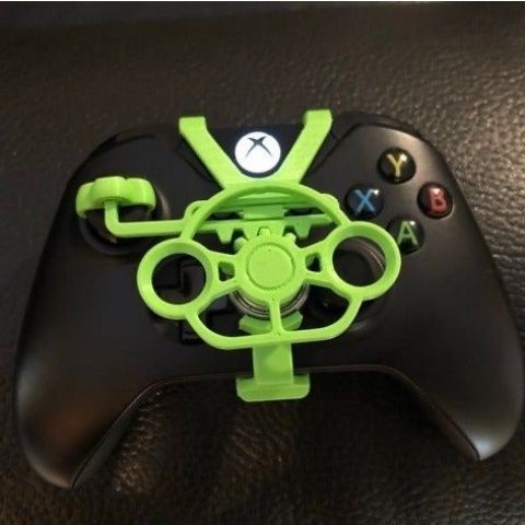 [新品熱銷]Xbox series手柄搖桿方向盤模擬電腦玩賽車遊戲小方向盤手柄支架