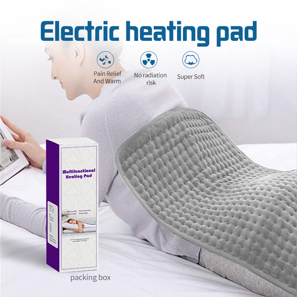 110V電熱毯 家用理療加熱墊 電暖毯 發熱墊 小電熱毯 電暖毯 帶顯示器芯印優品