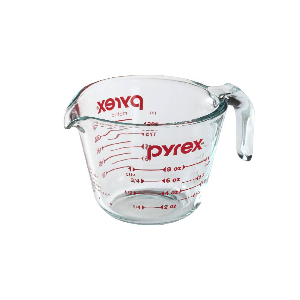 【康寧 Pyrex 】 單耳量杯250ml/烘焙必備/烘焙量杯/烘焙工具/烘焙用具