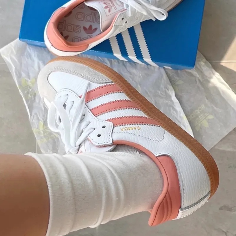 Adidas Originals SAMBA OG 白粉 玫瑰奶茶 復古 麂皮 IG5932 ID2047