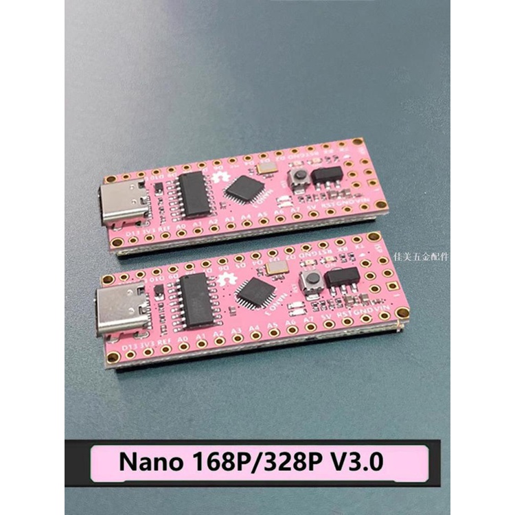 可開票/Nano V3Atmega328P單片機核心板焊接開發板改進版模塊For-arduino*買多優惠