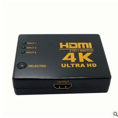 HDMI 切換器 分配器 三進一出 3進1出 支援 PS4 NS Switch HDMI線 (全新商品)【台中大眾電玩】