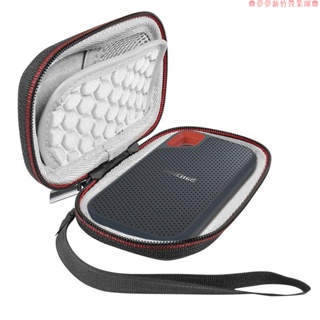 嘉義免運♕SSD硬碟收納包 適用於SanDisk E61 500GB 1TB 2TB便攜式SSD固態硬碟 硬殼收納盒