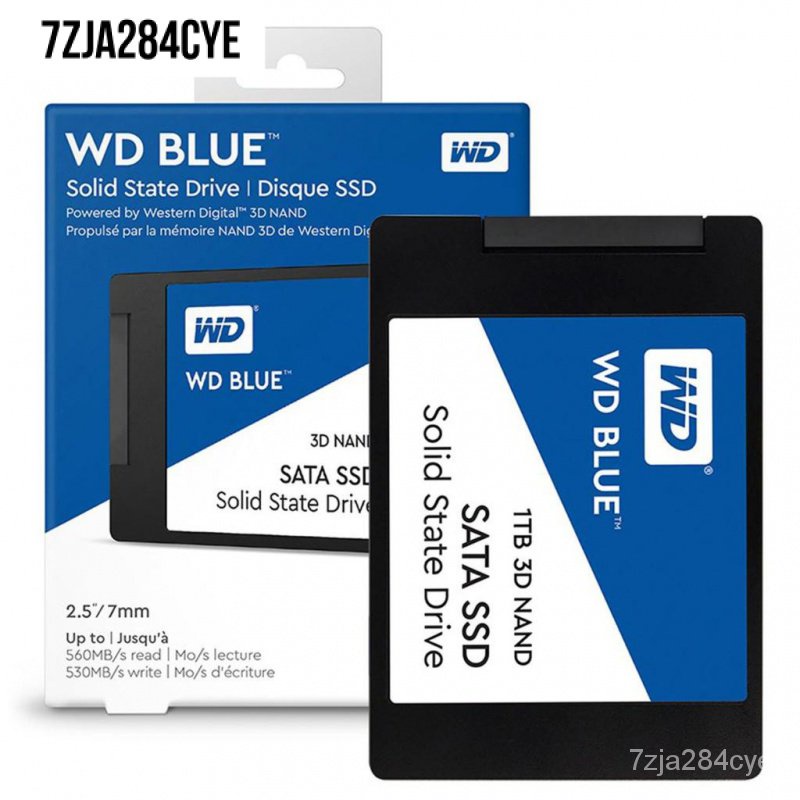 【下殺價】3d NAND SATA SSD 1TB 藍色 3D NAND 內部 PC SSD SATA III 6 G