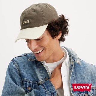 Levis 可調式環釦棒球帽 / 精工立體刺繡Logo 軍綠 男女 D7946-0002 人氣新品