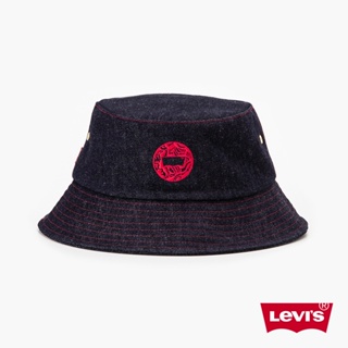 Levis 新年限定 丹寧漁夫帽 / 龍年刺繡款 男女同款 D7878-0001 人氣新品