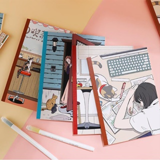 KOKUYO插畫家系列筆記本A5 4入-MORIMALU 墊腳石購物網