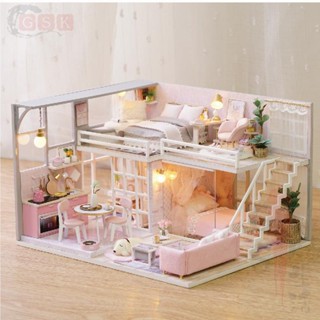 【GSK】裝飾擺飾 diy小屋少女心手工模型創意禮品木質玩具生日禮物玩具禮品