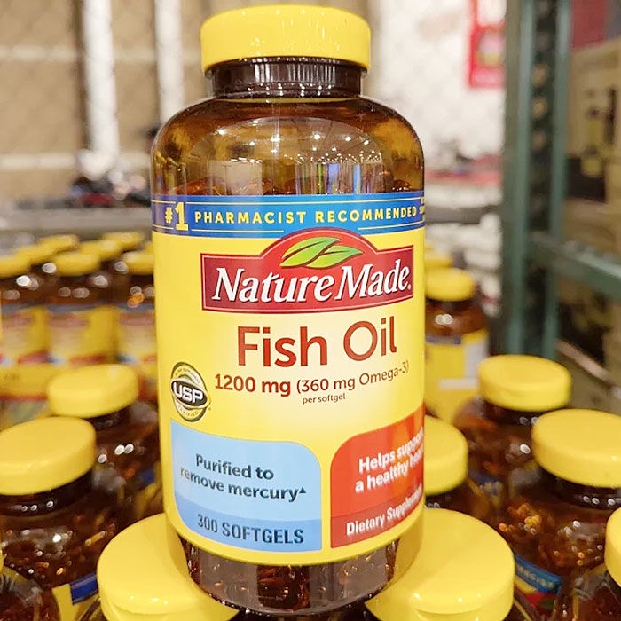 美國萊萃美Nature Made深海魚油 中老年歐米伽3 魚油軟300粒/瓶