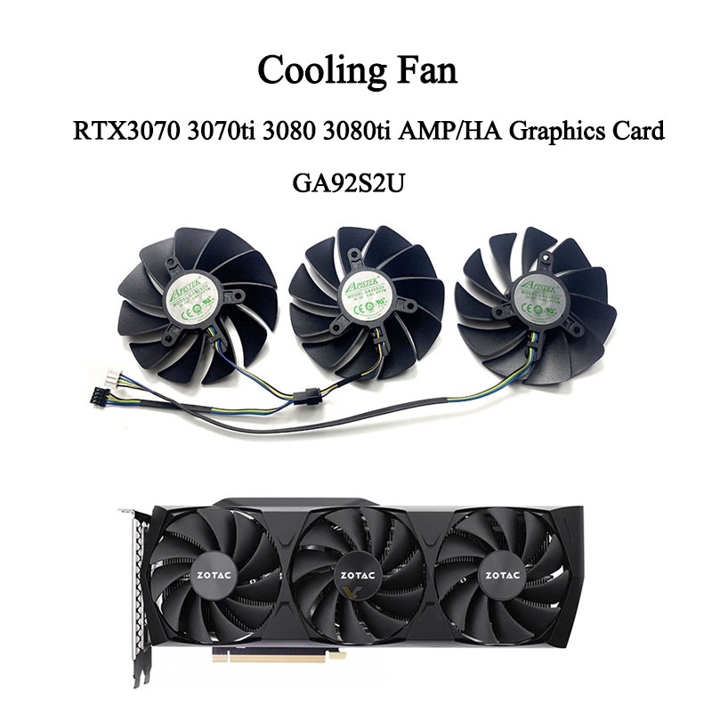 ☁ZOTAC 索泰 RTX3070 3070ti 3080 3080ti AMP/HA GA92S2U 顯卡