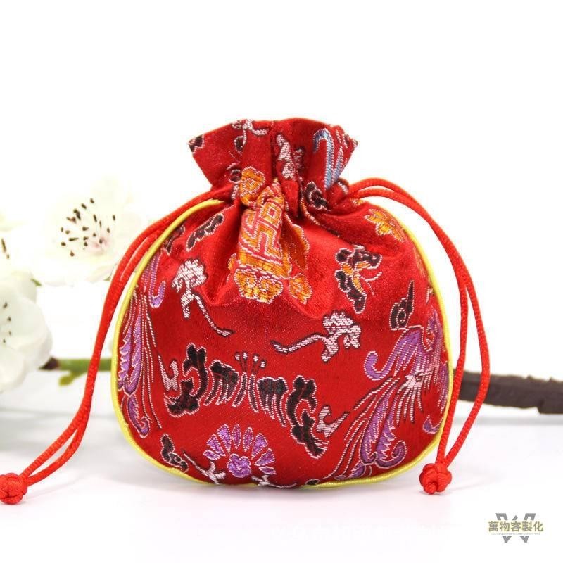 佛珠布袋 中國風錦囊 喜糖福袋 束口袋 佛珠飾品珠寶文玩袋