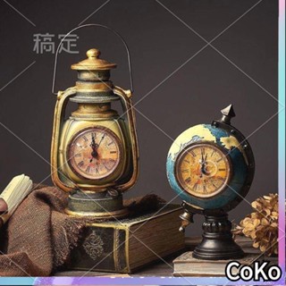 Coko 新品上架 創意臺式鐘錶客廳 客廳擺件 時鐘擺件 造型 時鐘 桌上時鐘造型 可愛 桌鐘 造型時鐘 北歐 時鐘靜