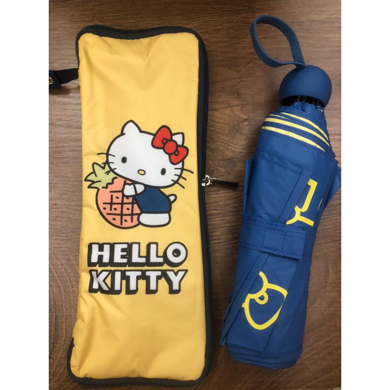 Hello kitty 摺疊傘 美食巡禮摺疊傘 21吋 附雨套